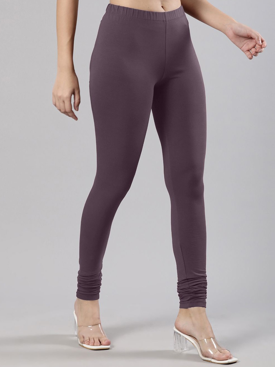 

Femmora Churidar Length Leggings, Burgundy