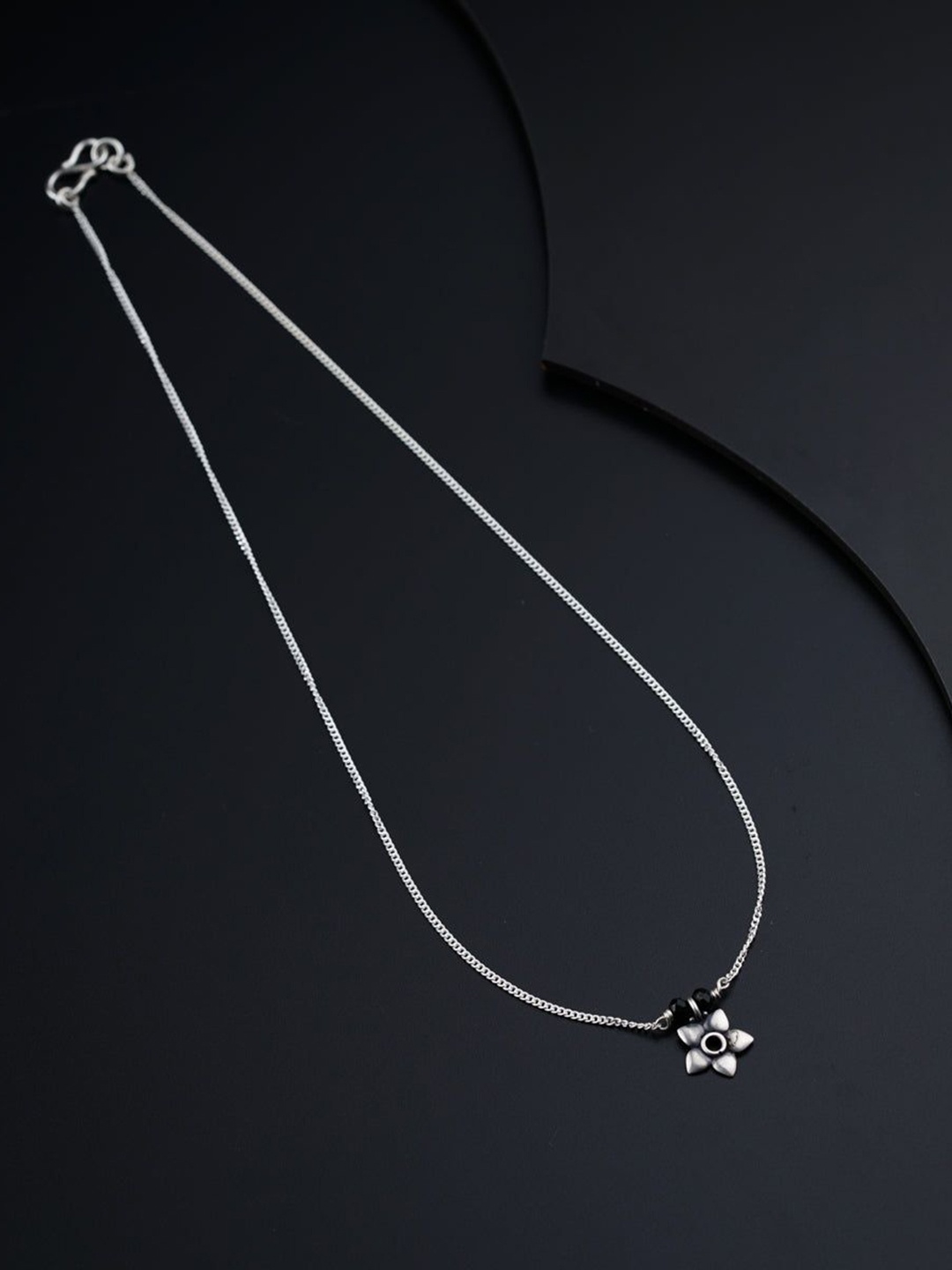 

House of Aadyaa 925 sterling Silver Mangalsutra
