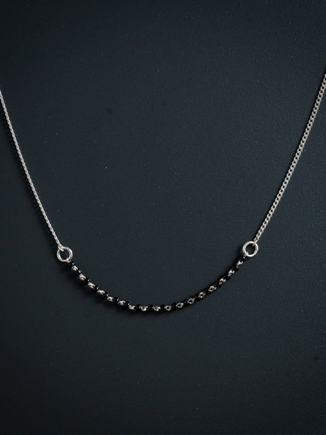 

House of Aadyaa 925 sterling Silver Mangalsutra