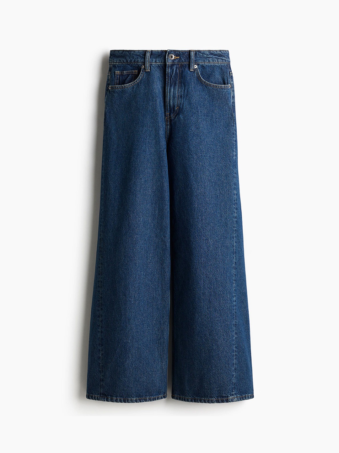 

H&M Super Wide High Jeans, Blue