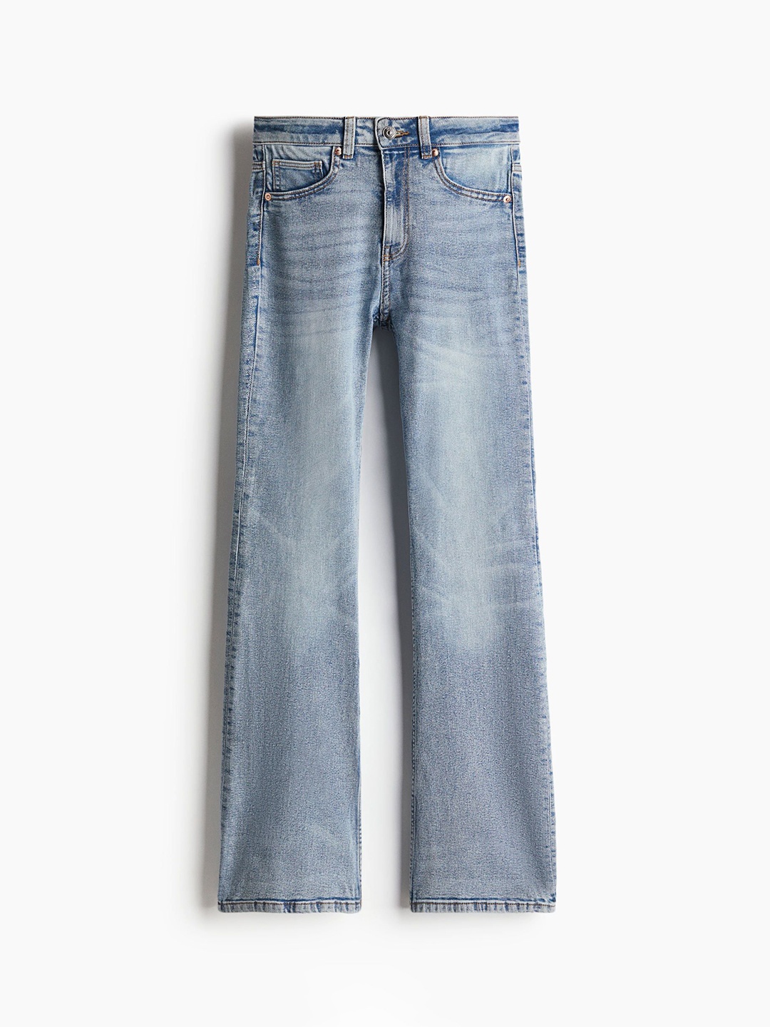 

H&M Flared High Jeans, Blue