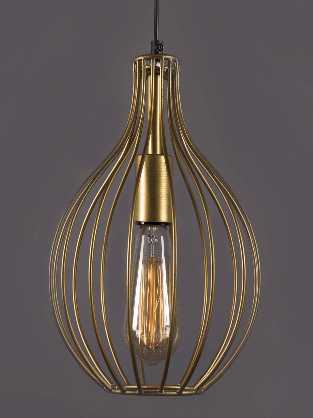 

Homesake Gold-Toned Semi-Sphere Ceiling Lamp