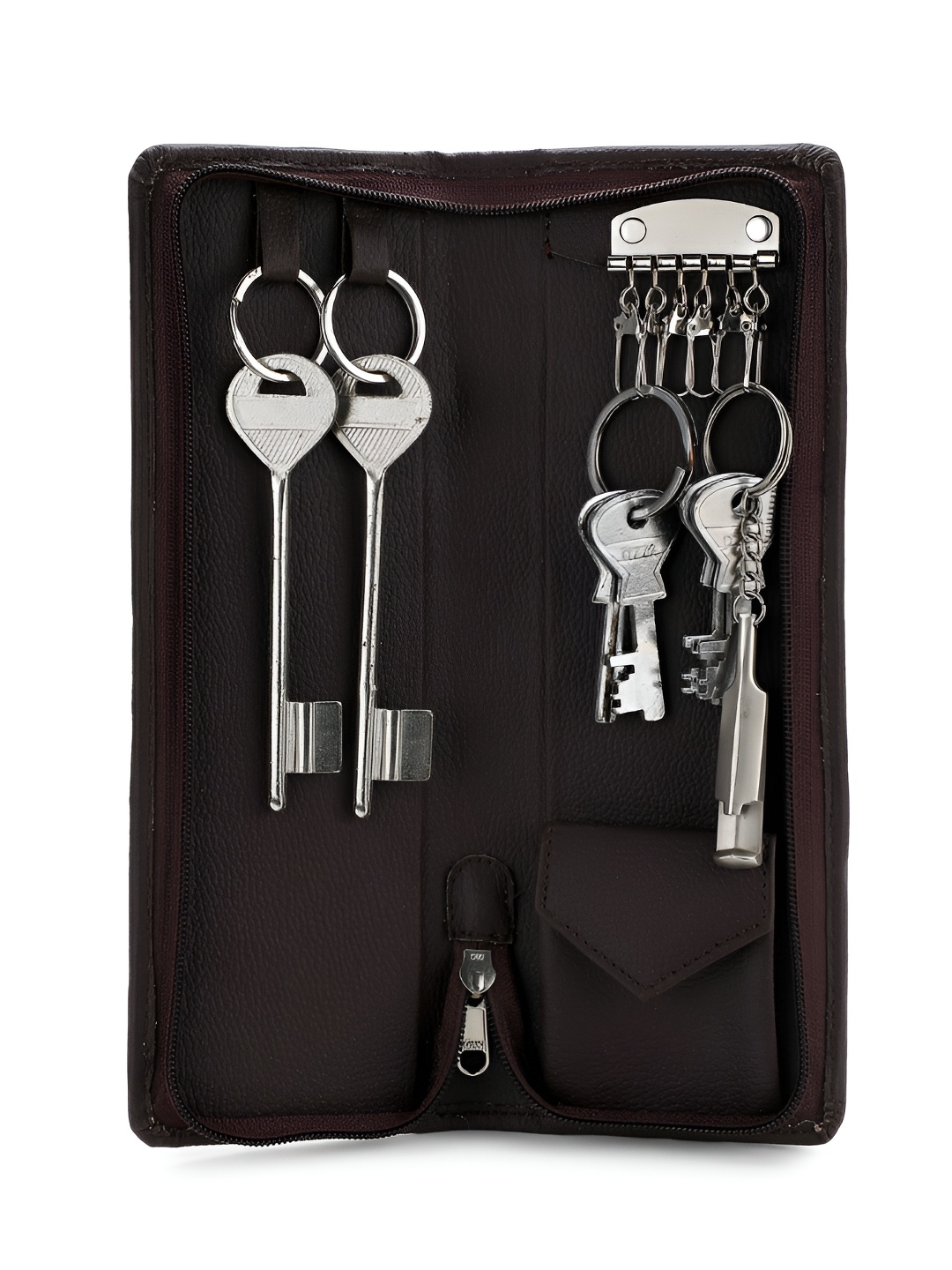 

Alpna Brown Textured Key Holder