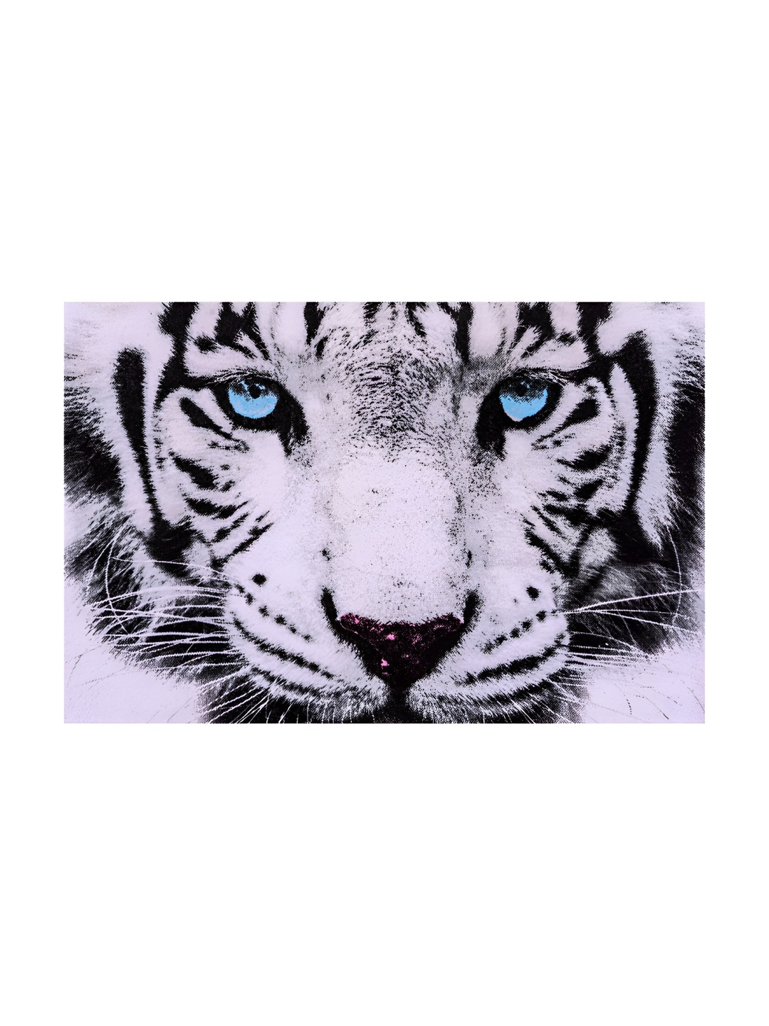 

Inephos White & Black 1 Piece Birds and Animals Printed Canvas Wall Art