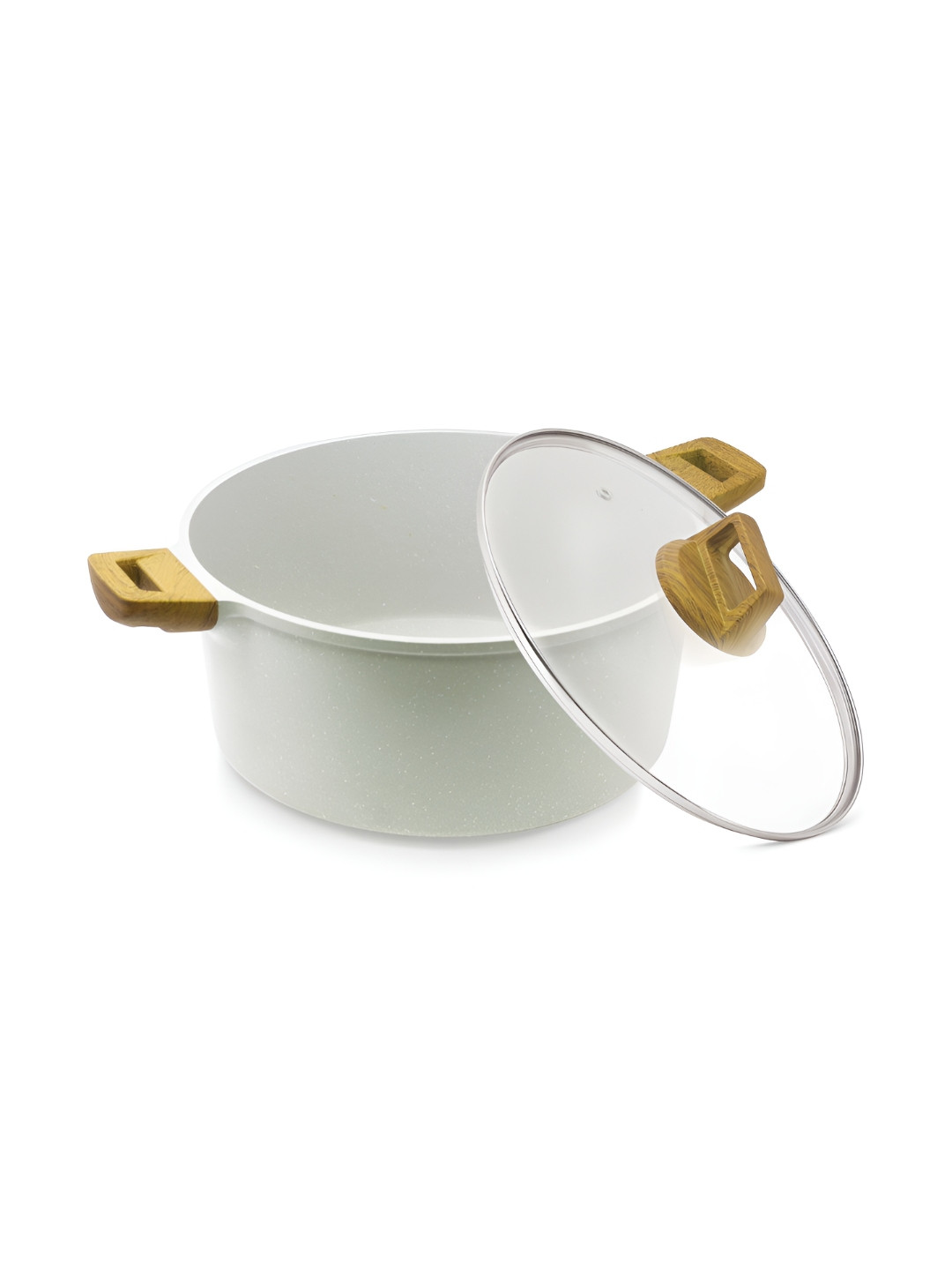 

BERGNER White 2025 Aluminium 1 Pieces Smooth Surface Cook and Serve Casserole