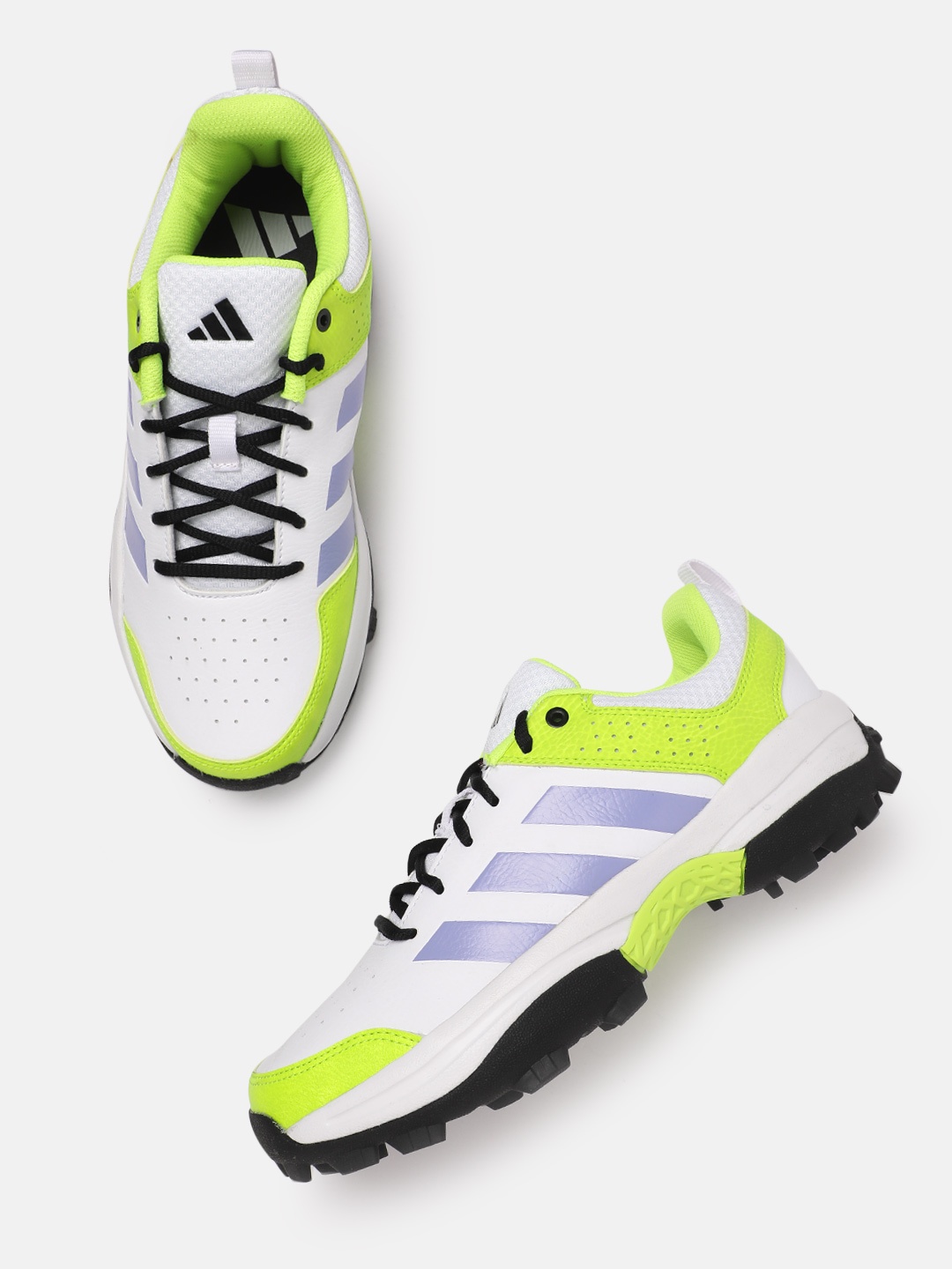 

ADIDAS Unisex Perforated Crinu 24 Cricket Shoes, White