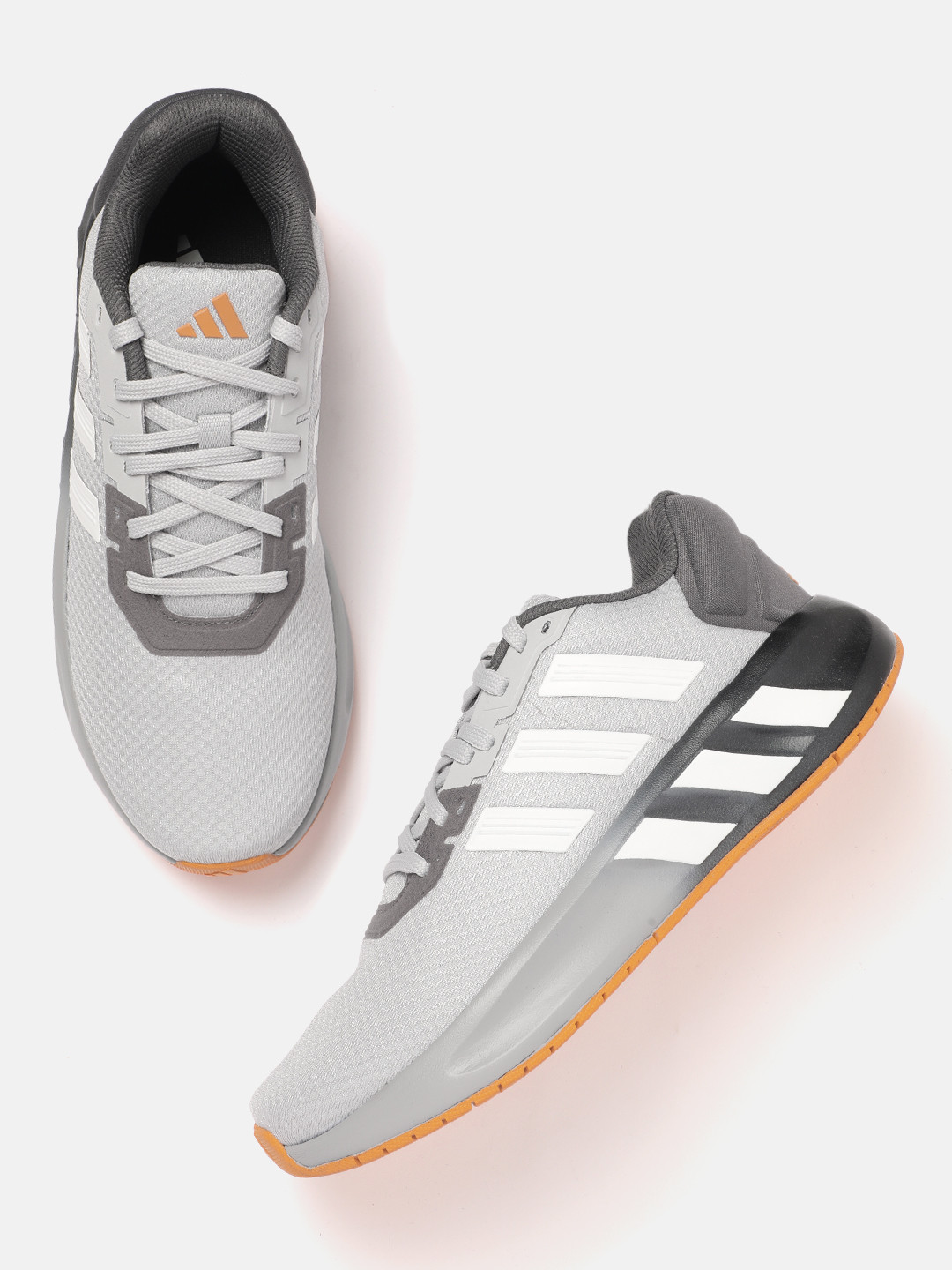 

ADIDAS Men Vent-Shade Running Shoes, Grey