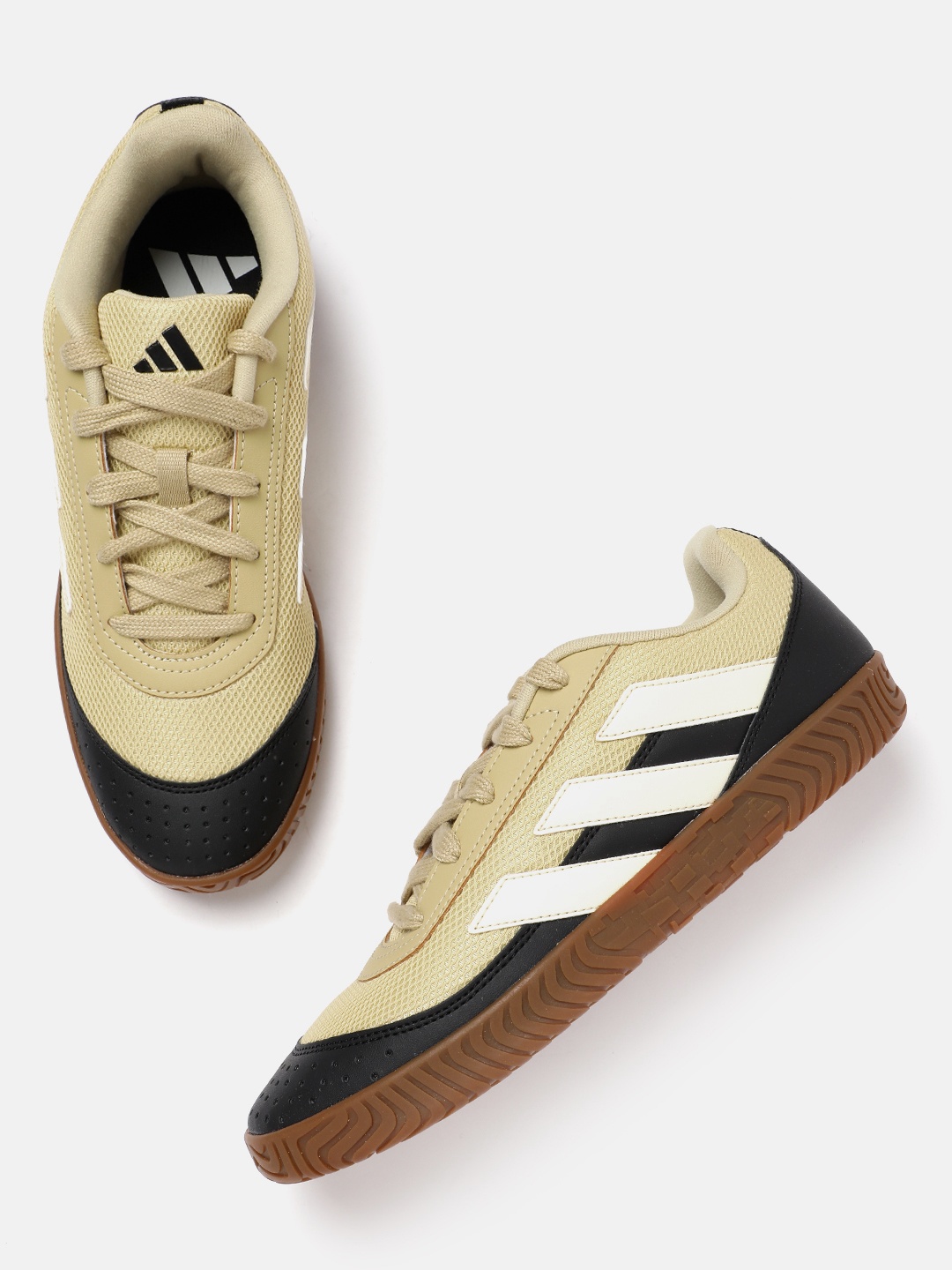 

ADIDAS Men Pivot Court Training Shoes, Beige
