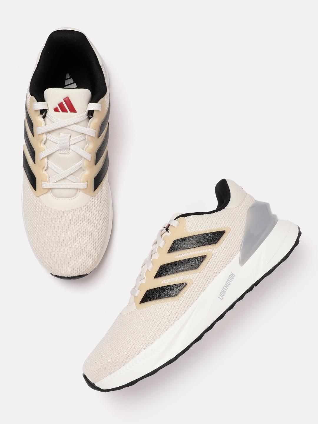

ADIDAS Men Lightrun Star Shoes, White