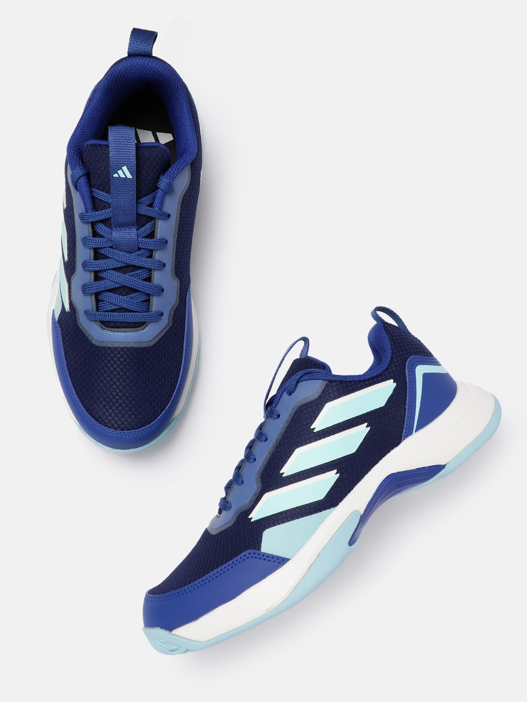 

ADIDAS Men Tennis Wiz Torsion System Tennis Shoes, Navy blue