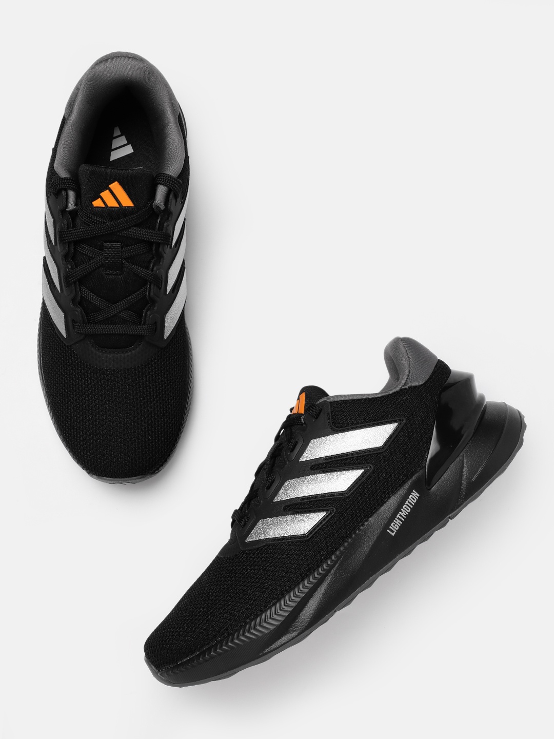 

ADIDAS Men Lightrun Star Running Shoes, Black
