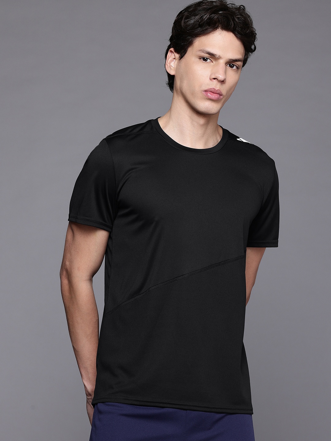 

ADIDAS Printed T-shirt, Black