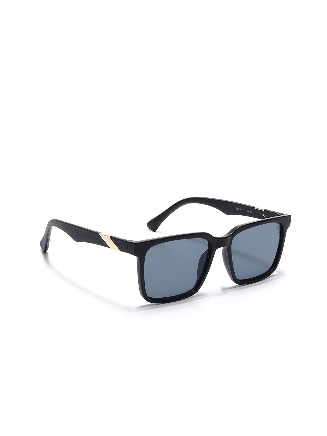 

Eyejack Unisex Square Sunglasses with UV Protected Lens TB152CL1074, Black