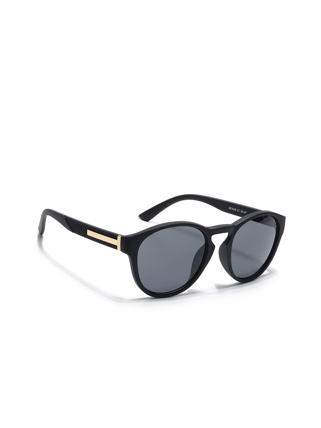 

Eyejack Unisex Round Sunglasses with UV Protected Lens 8018CL1047, Black