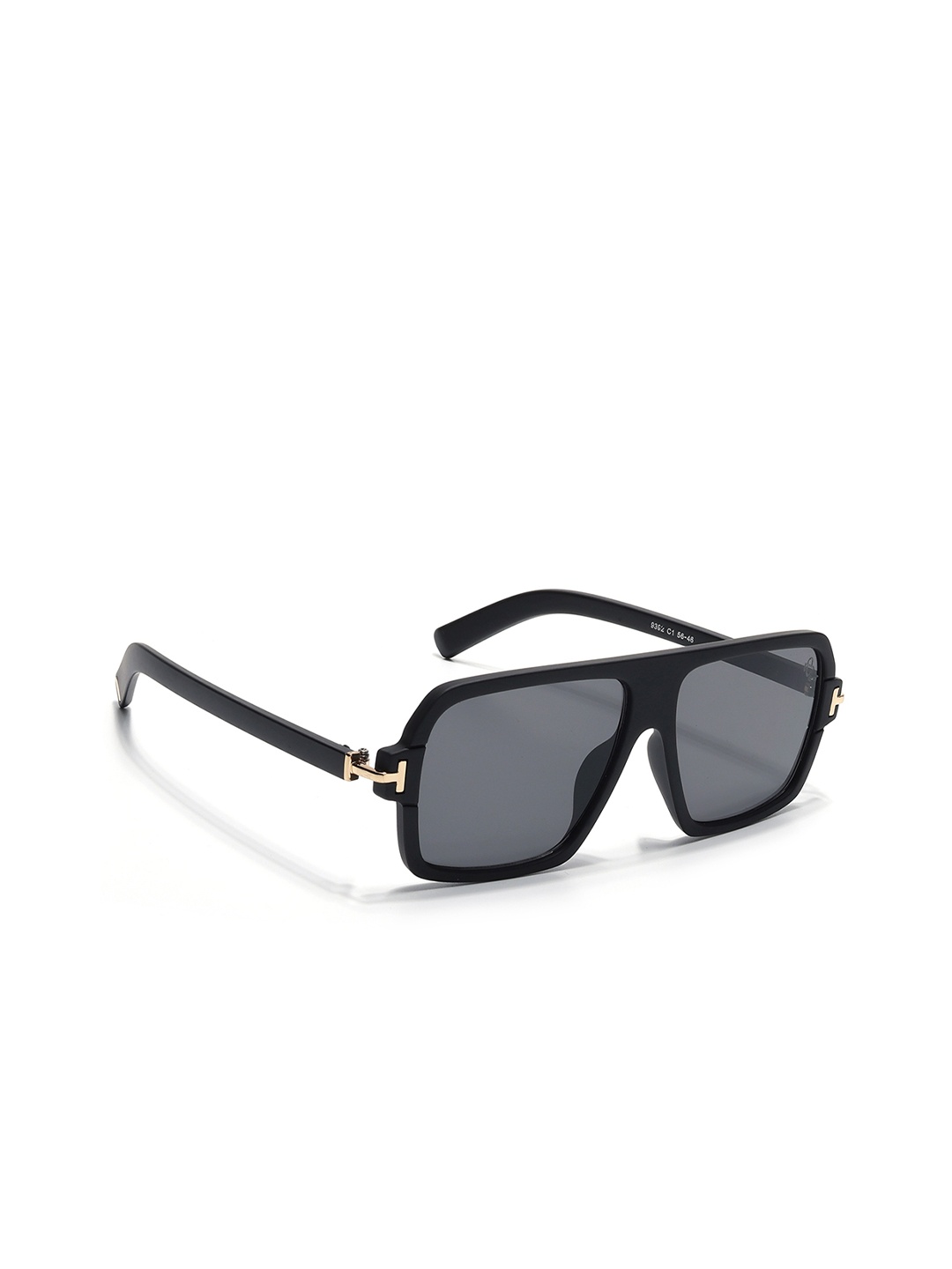 

Eyejack Unisex Wayfarer Sunglasses with UV Protected Lens 9392CL1053, Black