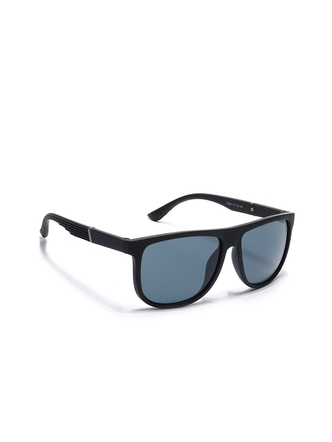 

Eyejack Unisex Wayfarer Sunglasses with UV Protected Lens TB36CL107, Black