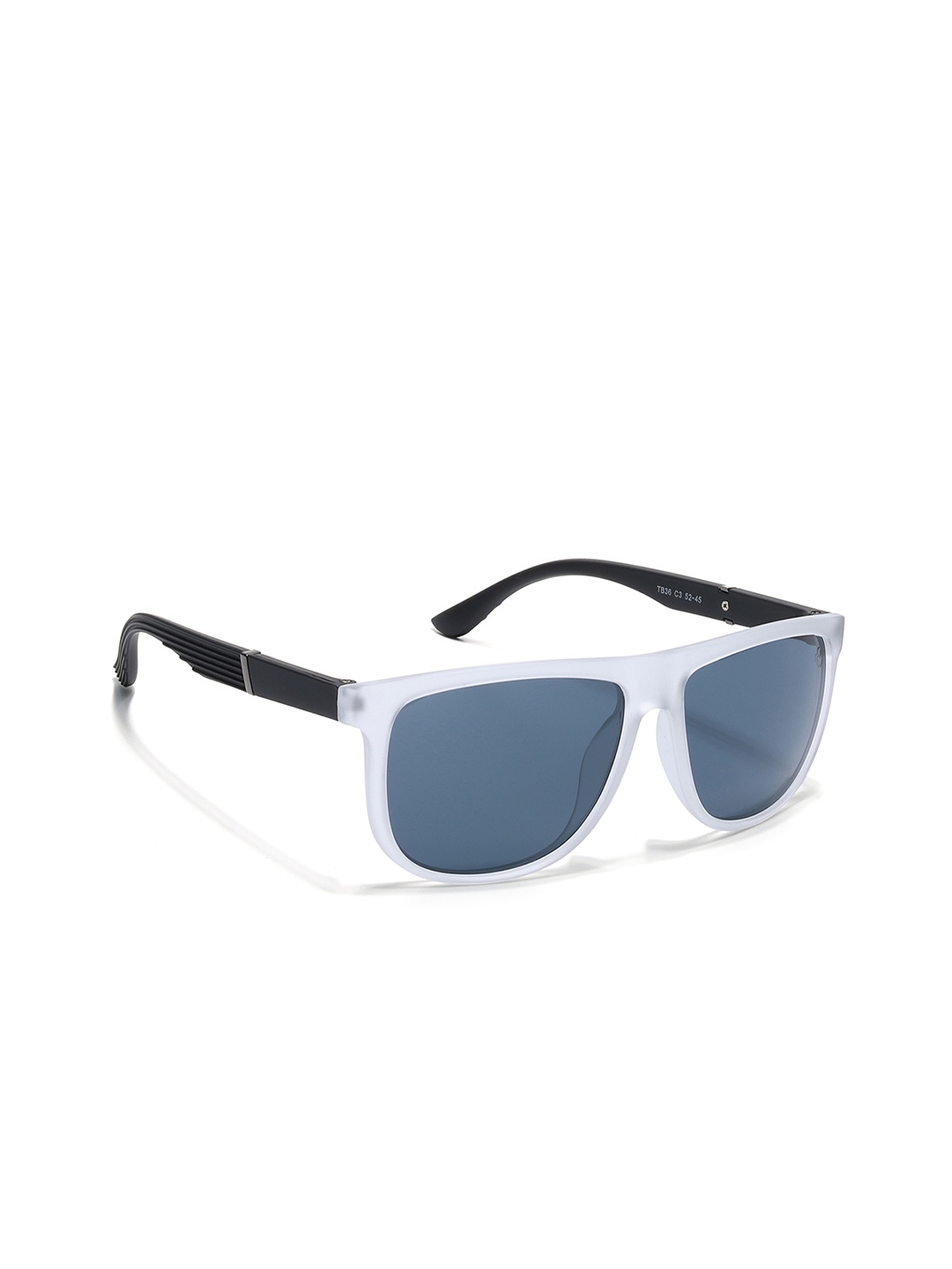 

Eyejack Unisex Wayfarer Sunglasses with UV Protected Lens TB36CL1073, Black