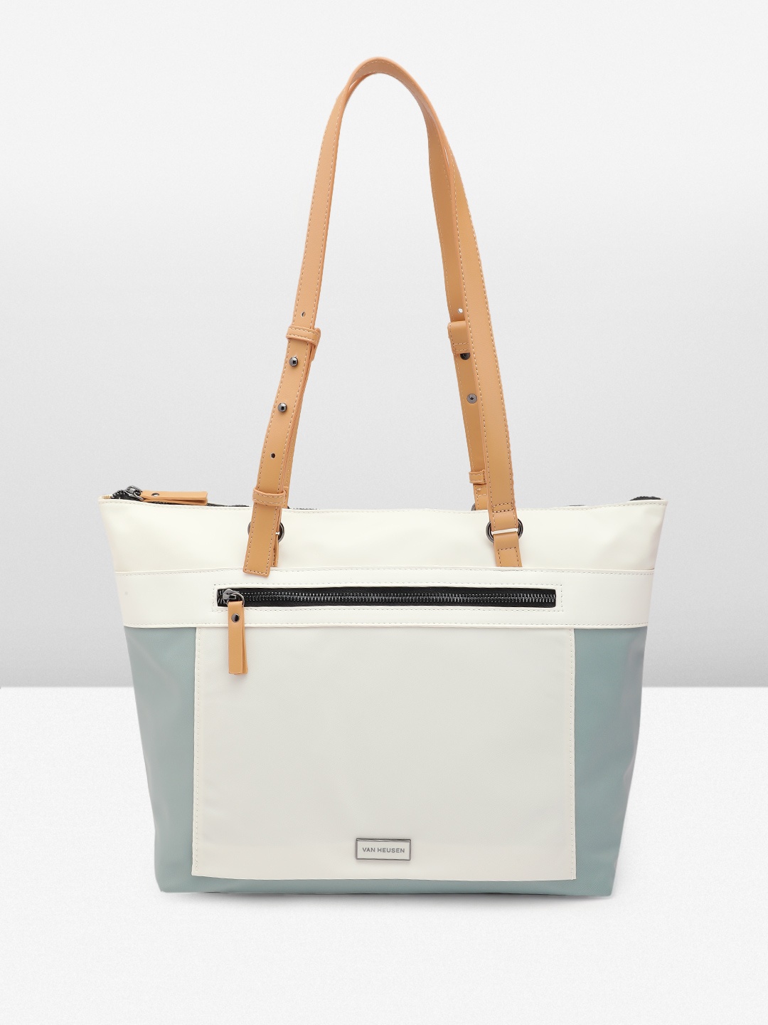 

Van Heusen Colourblocked Shoulder Bag, White