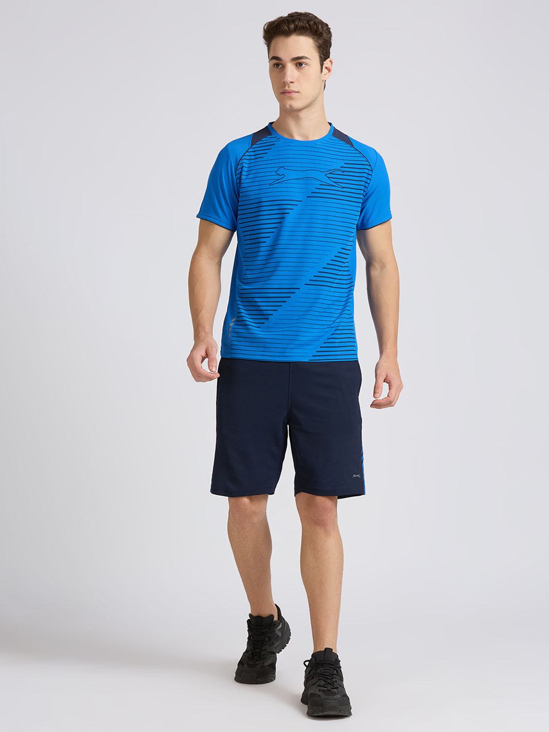 

Black Panther T-Shirt With Trousers Co-Ords, Navy blue