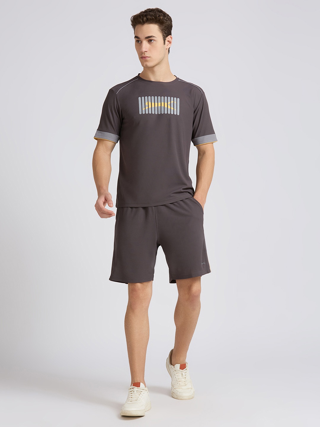 

Black Panther T-Shirt With Shorts Co-Ords, Grey
