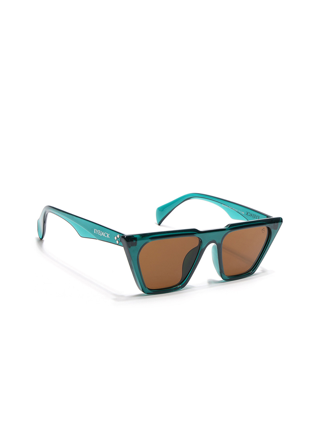

Eyejack Unisex Cateye Sunglasses with UV Protected Lens 3863CL1017, Brown