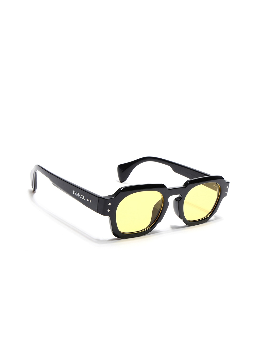 

Eyejack Unisex Round Sunglasses with UV Protected Lens 3717CL991, Yellow