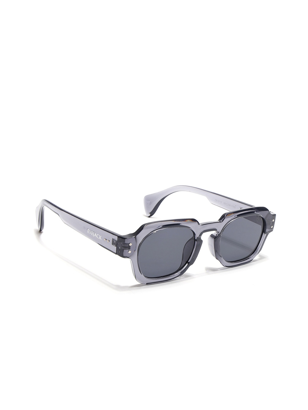 

Eyejack Unisex Round Sunglasses with UV Protected Lens 3717CL993, Grey