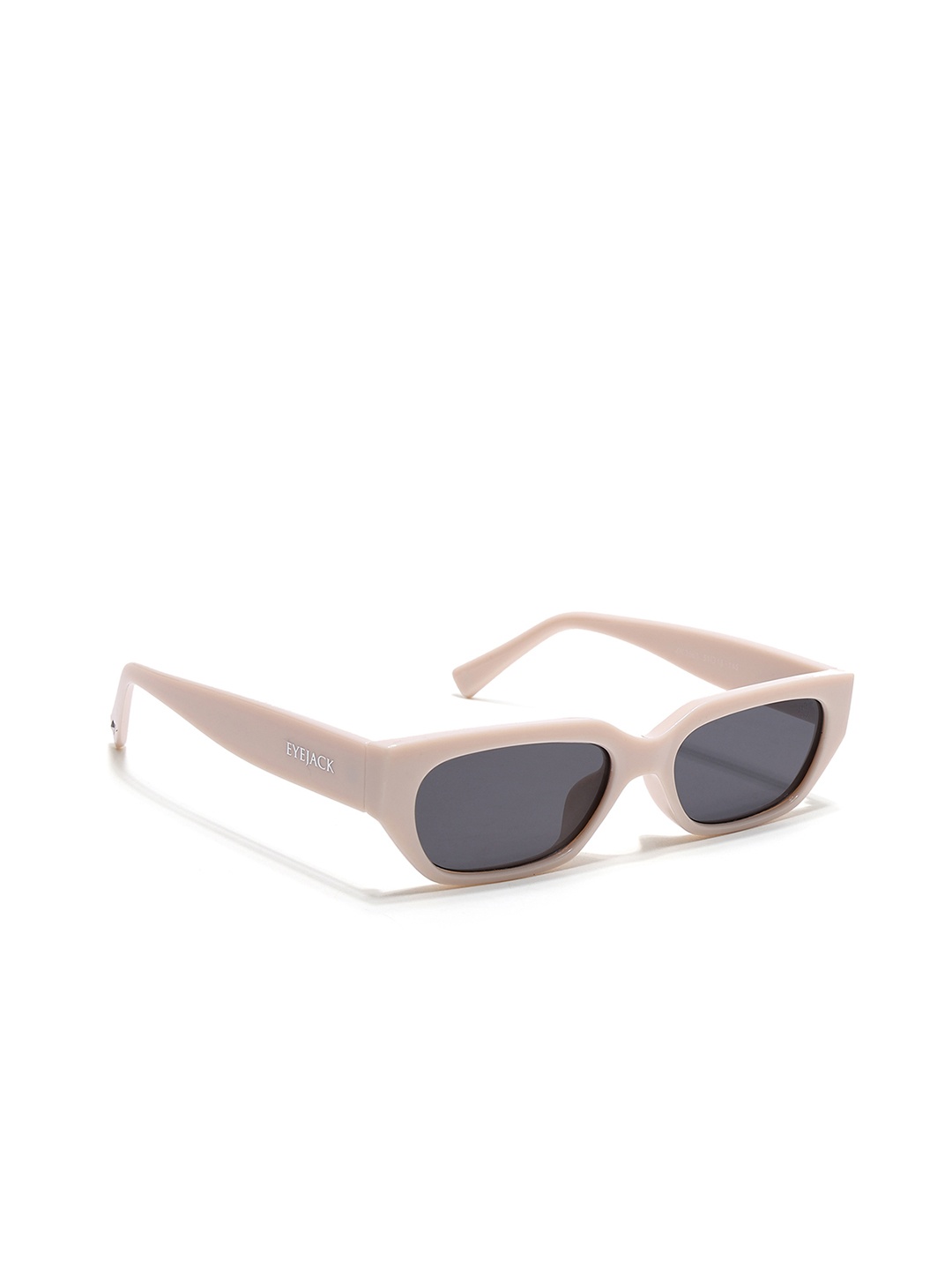 

Eyejack Unisex Rectangle Sunglasses with UV Protected Lens 3563CL987, Black