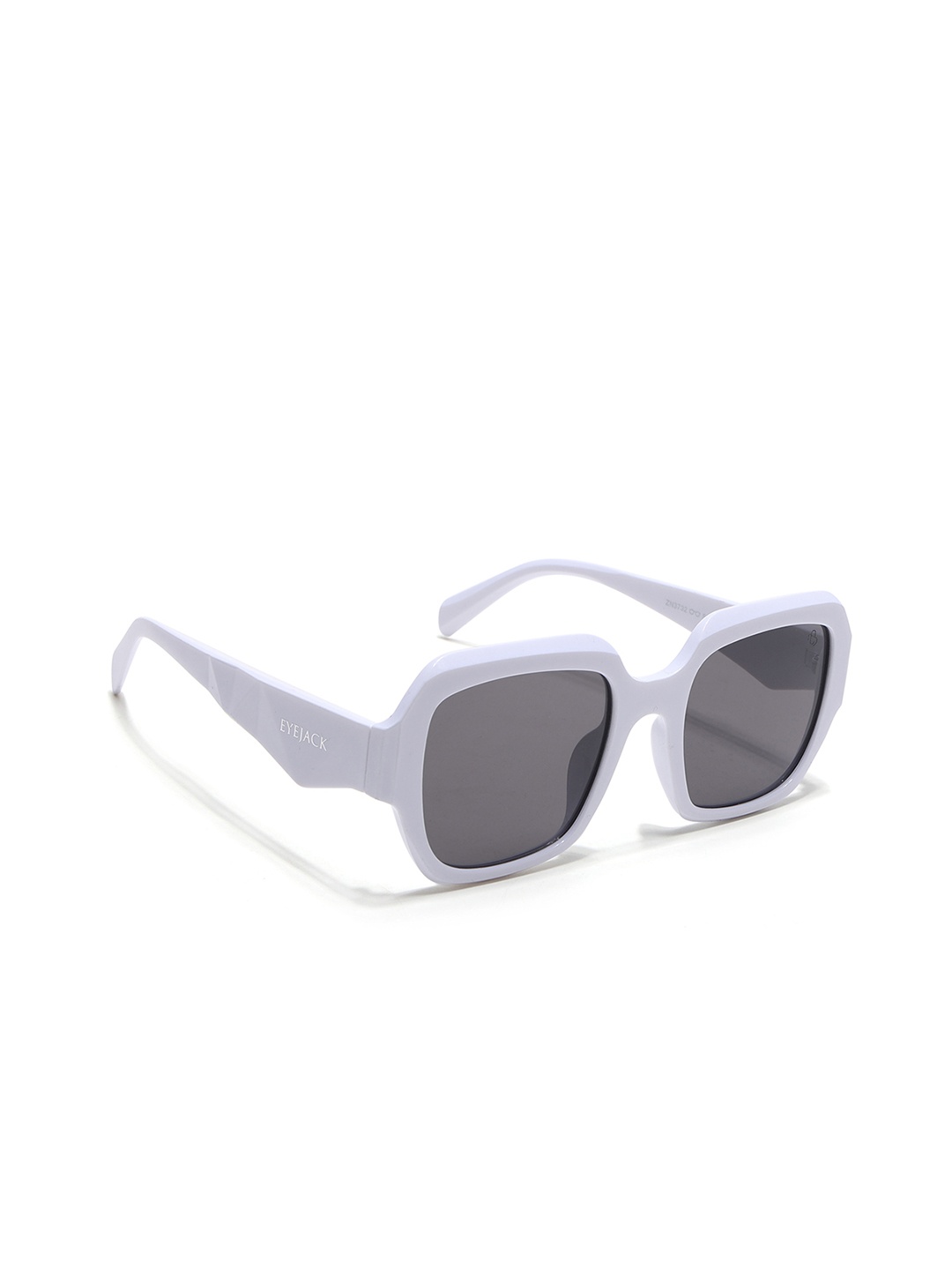 

Eyejack Unisex Oversized Sunglasses with UV Protected Lens 3732CL997, Black