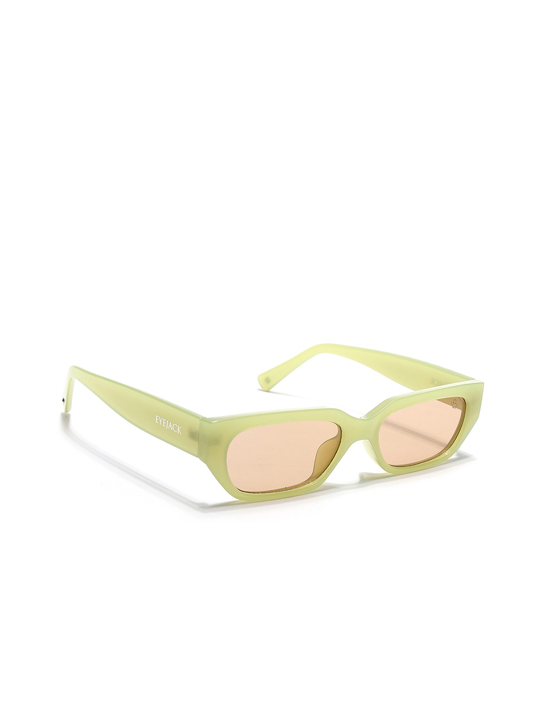 

Eyejack Unisex Rectangle Sunglasses with UV Protected Lens, Pink