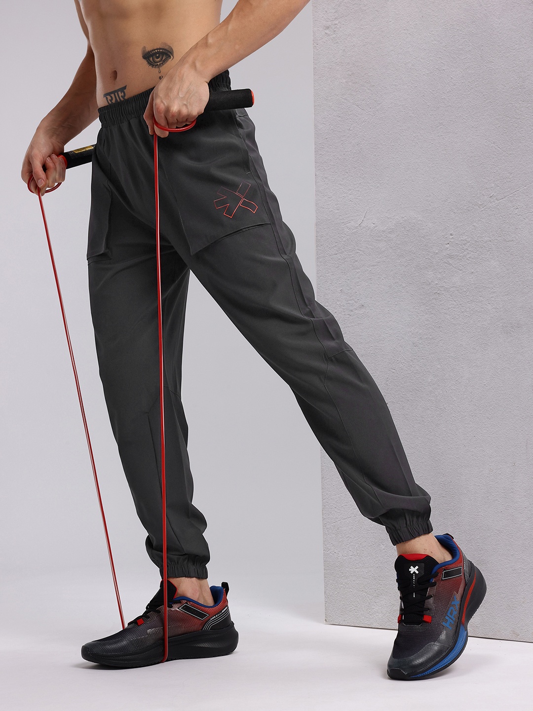 

HRX by Hrithik Roshan Men Training Joggers, Charcoal