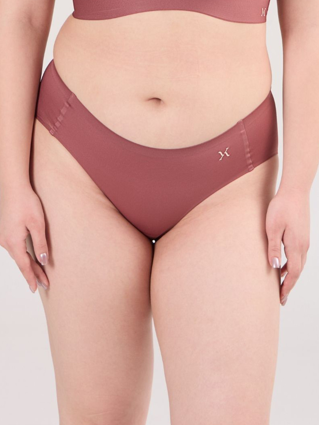 

Krvvy Women Anti-Odour Mid-Rise Hipster Briefs, Rose