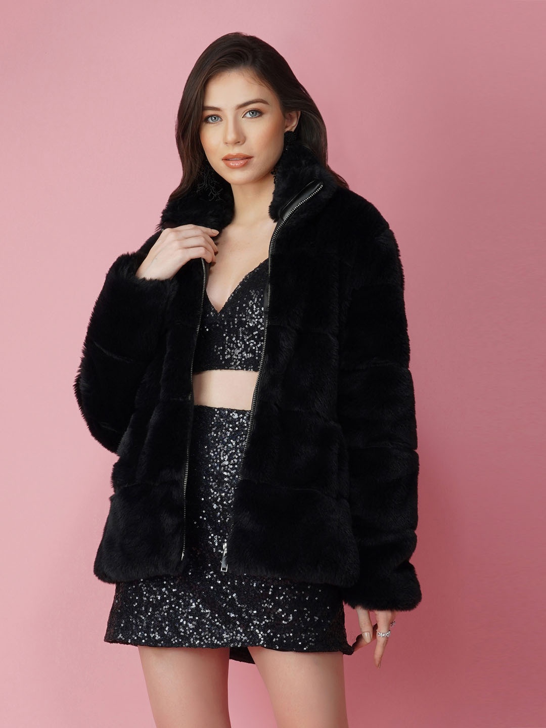 

ACMMO Women Tailored Jacket, Black