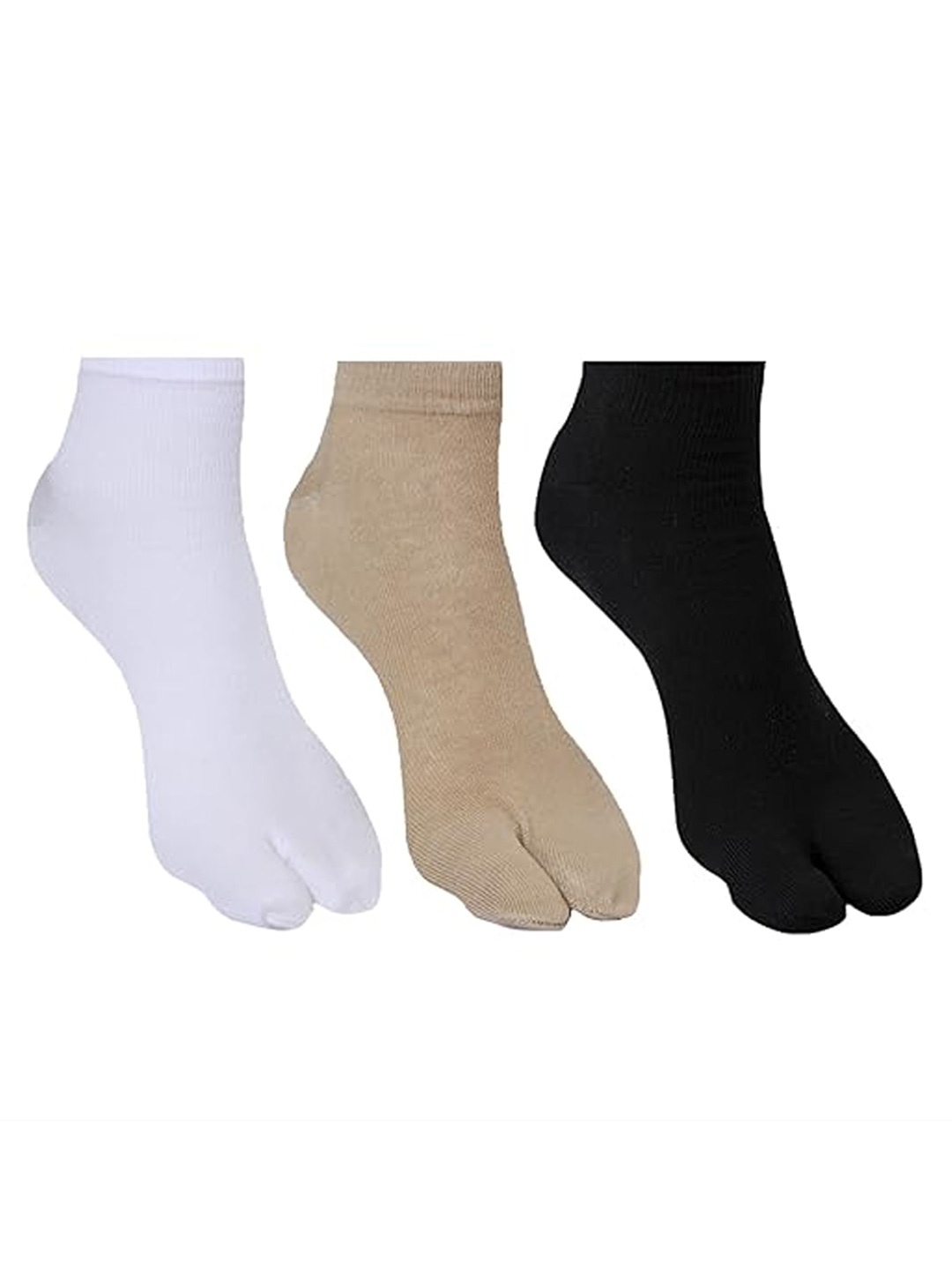 

Supersox Women Pack Of 3 Ankle Thumb Socks, Multi