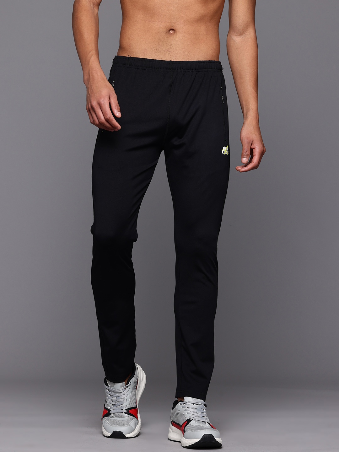 

HRX by Hrithik Roshan Men Rapid-Dry Training Track Pants, Black