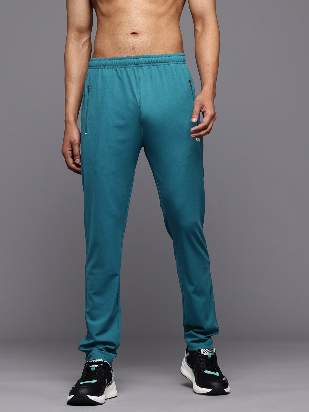 

HRX by Hrithik Roshan Men Rapid-Dry Training Track Pants, Teal