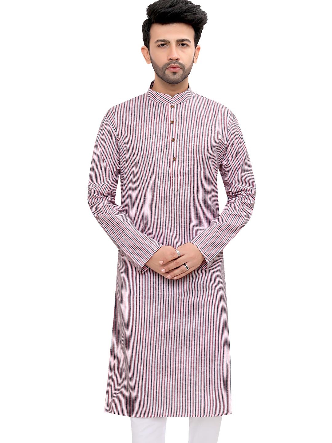 

Authentics Men Kurta, Pink