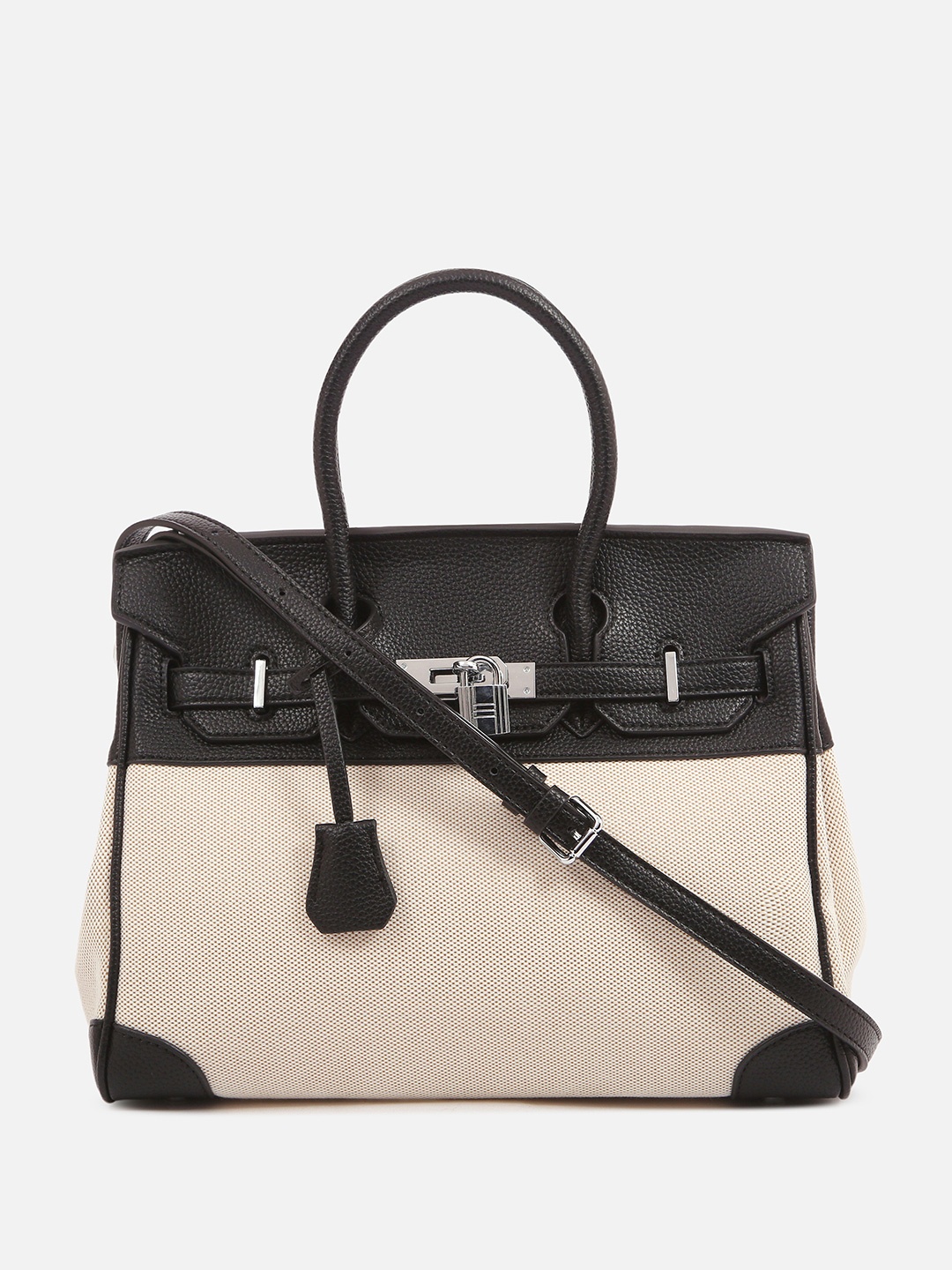 

CARRY CITY Structured Tote Bag, Black