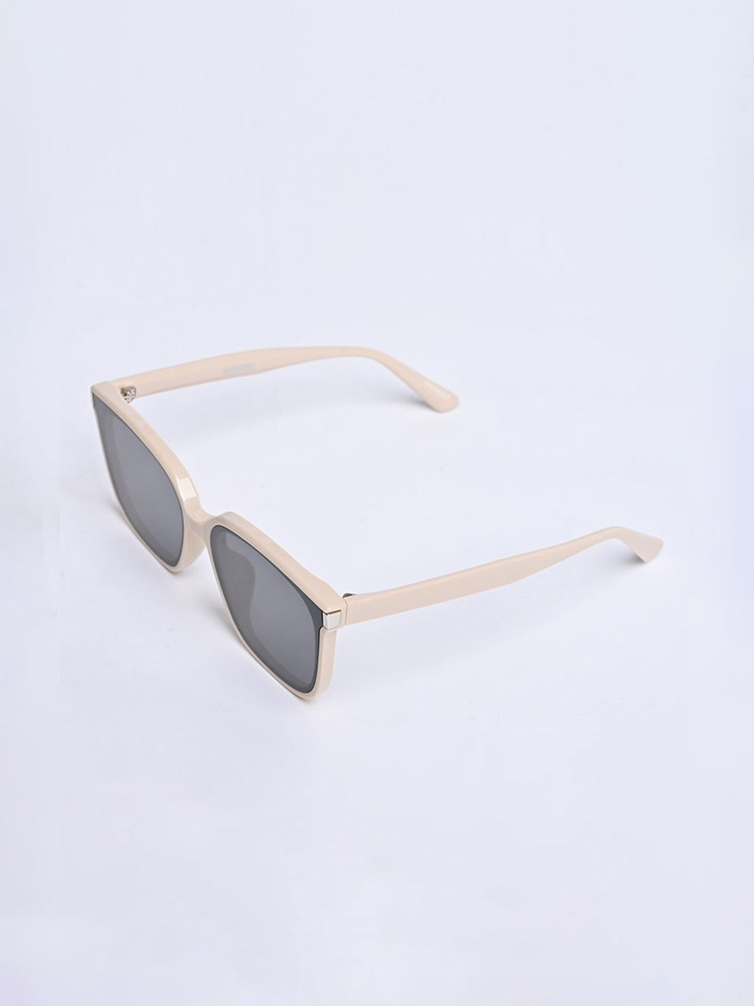 

Snitch Men Oversized Sunglasses with UV Protected Lens SN0047, Cream