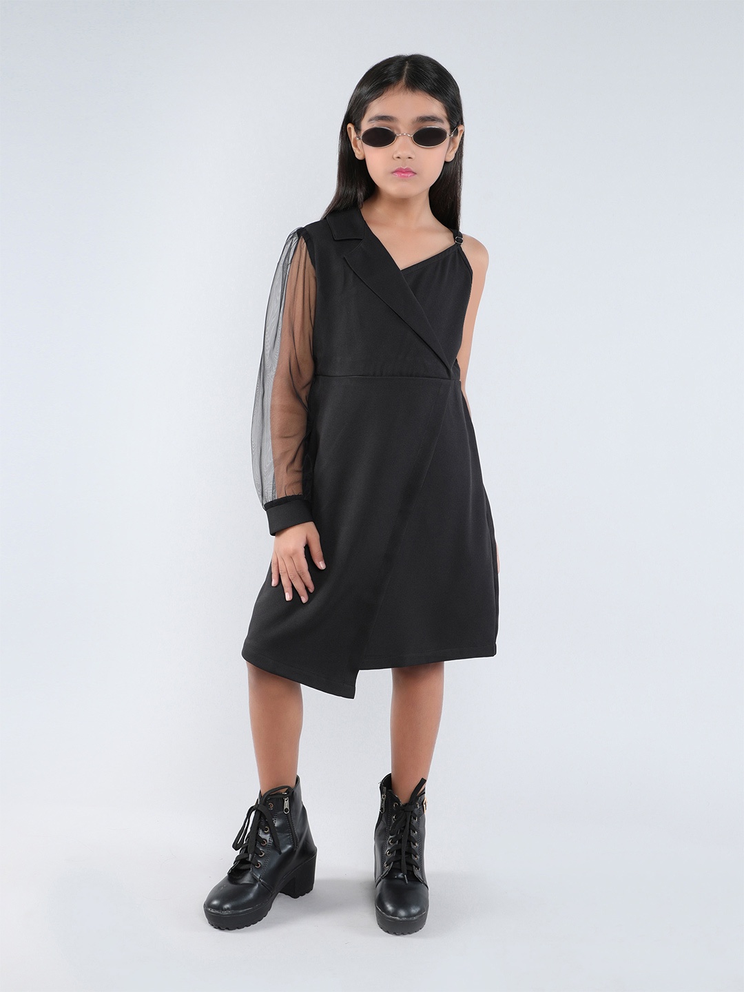 

taffykids Shirt Dress, Black