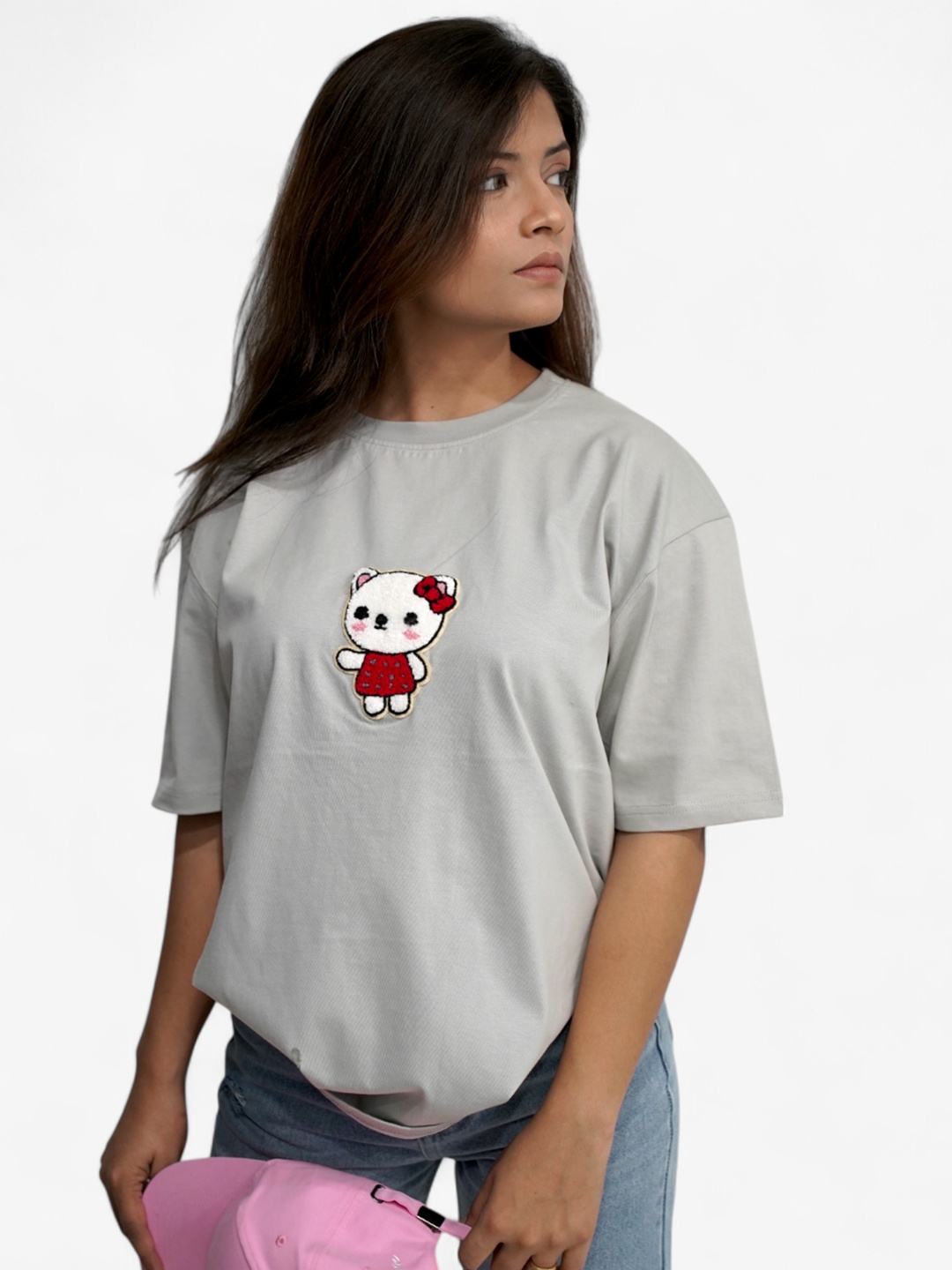

The Sea Horse Women Pure Cotton T-shirt, White