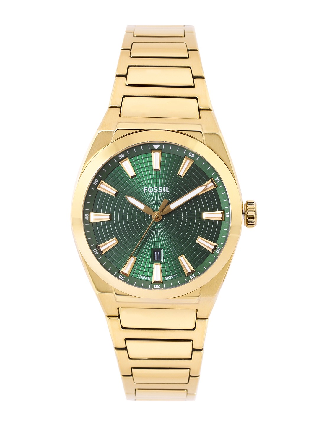 

Fossil Men Everett Analogue Watch FS6090I, Green