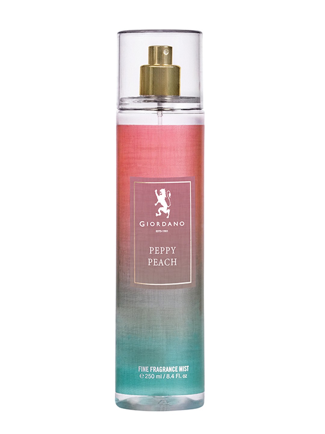 

Giordano Peppy Peach Body Mist -250 ml, Transparent