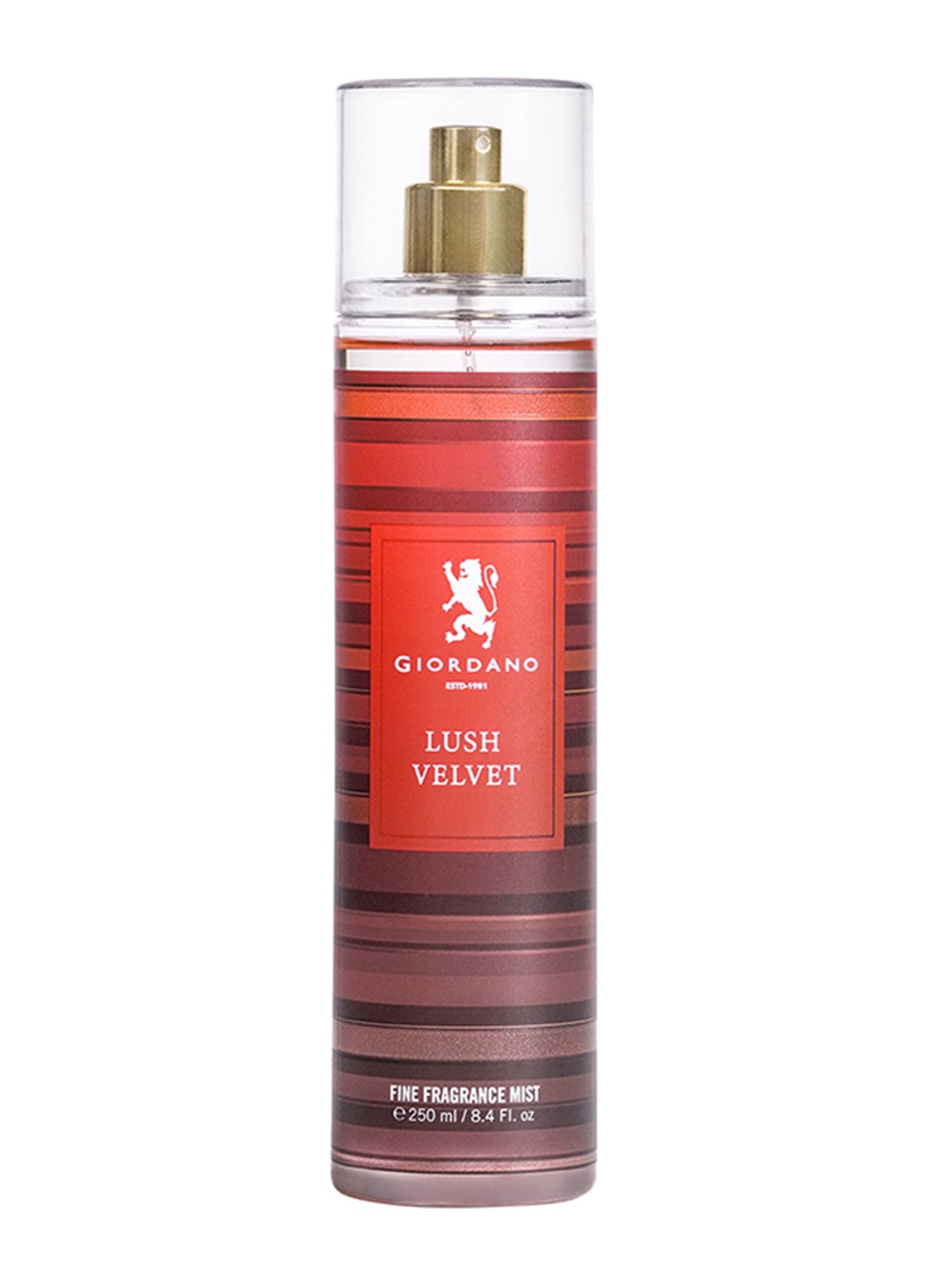 

Giordano Lush Velvet Body Mist -250 ml, Transparent