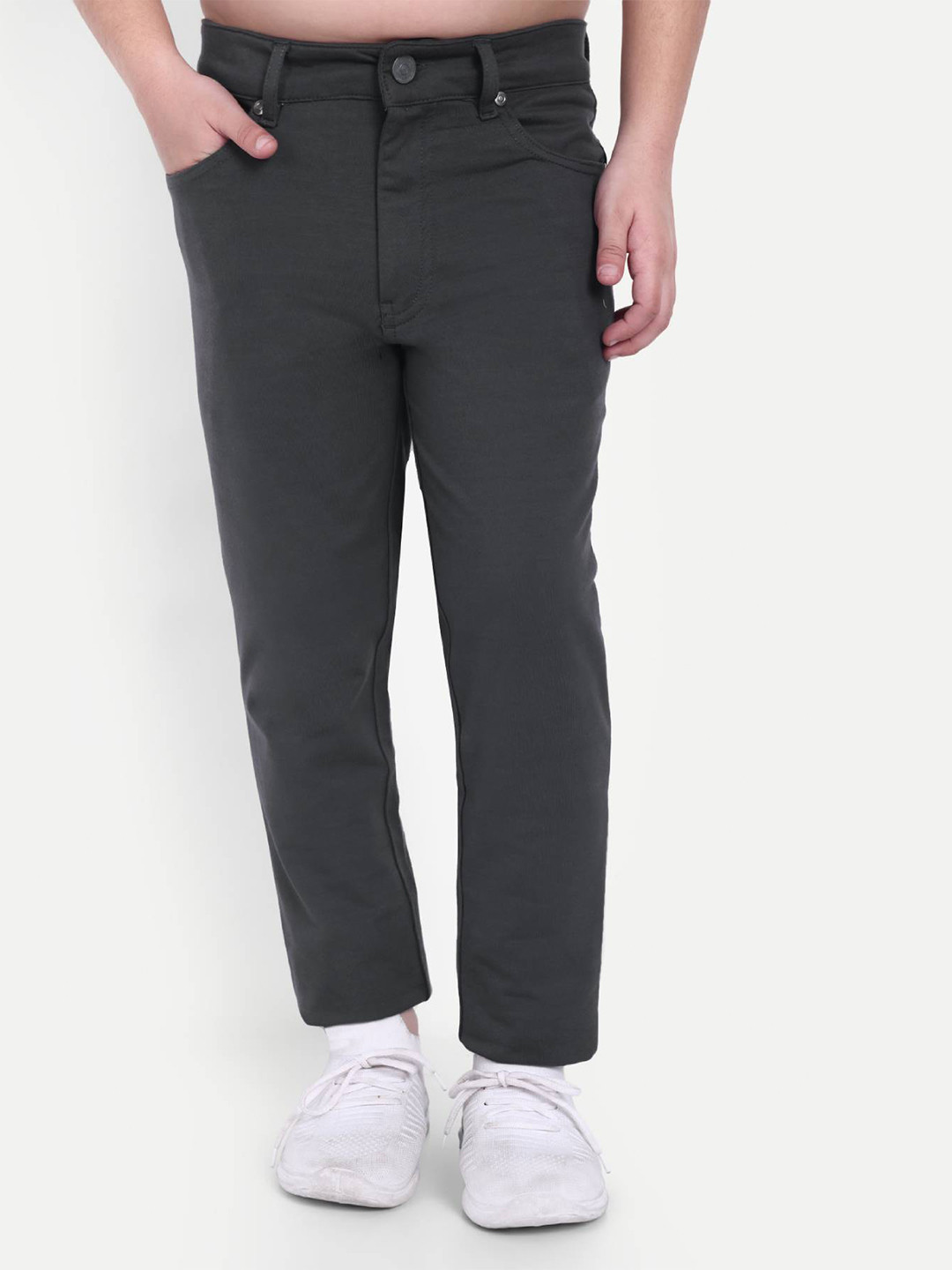 

ONE SKY Boys Chinos Trousers, Grey