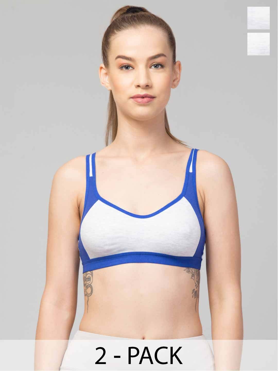 

Apraa & Parma Full Coverage Bra, Blue