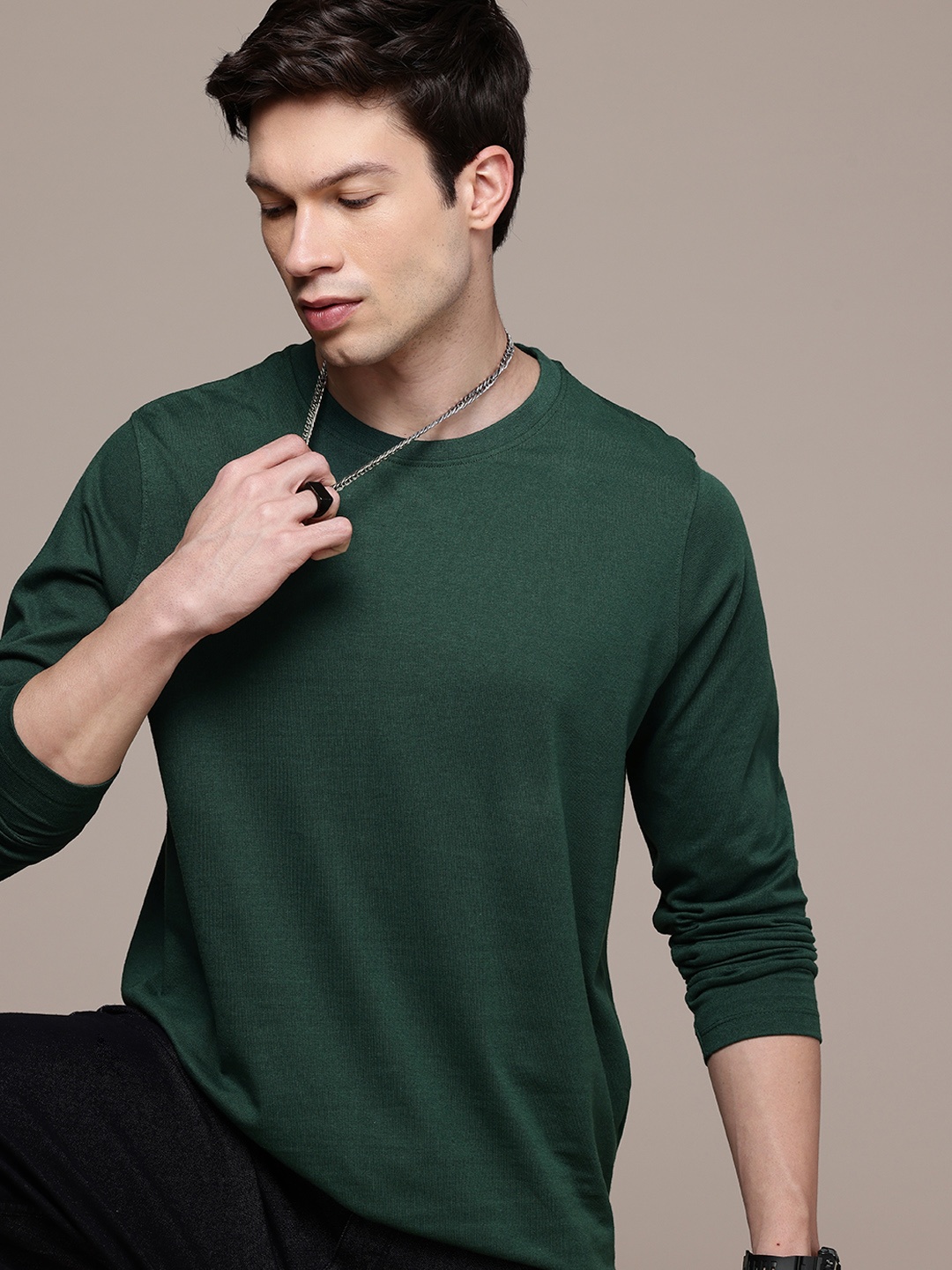 

Moda Rapido Long Sleeves T-shirt, Green