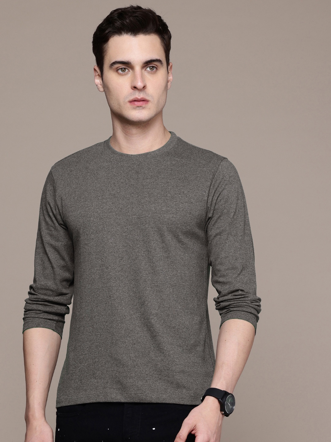 

Moda Rapido Men T-shirt, Charcoal