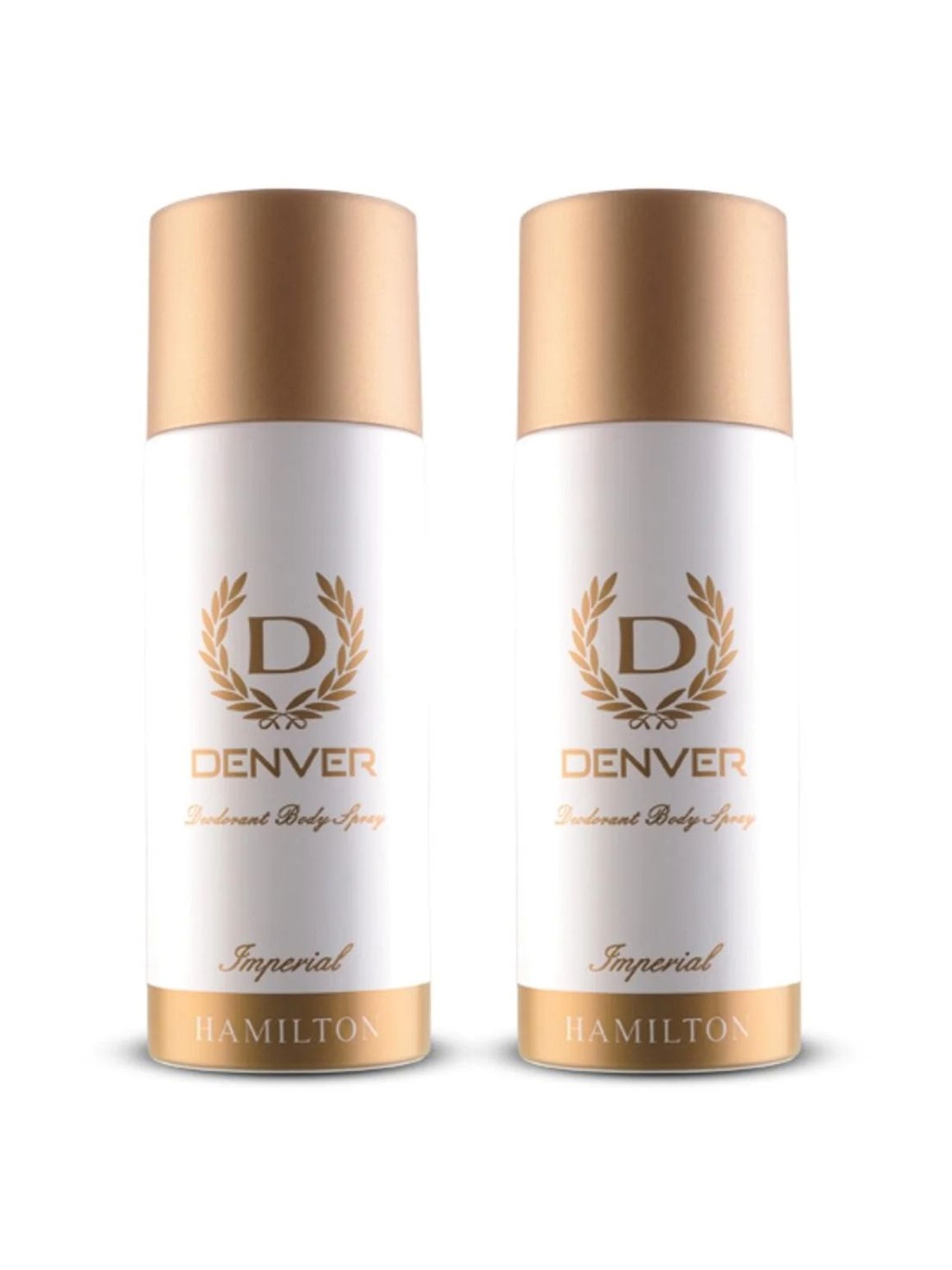 

Denver Men Set of 2 Imperial Nano Body Deodorant Spray - 50 ml each, White