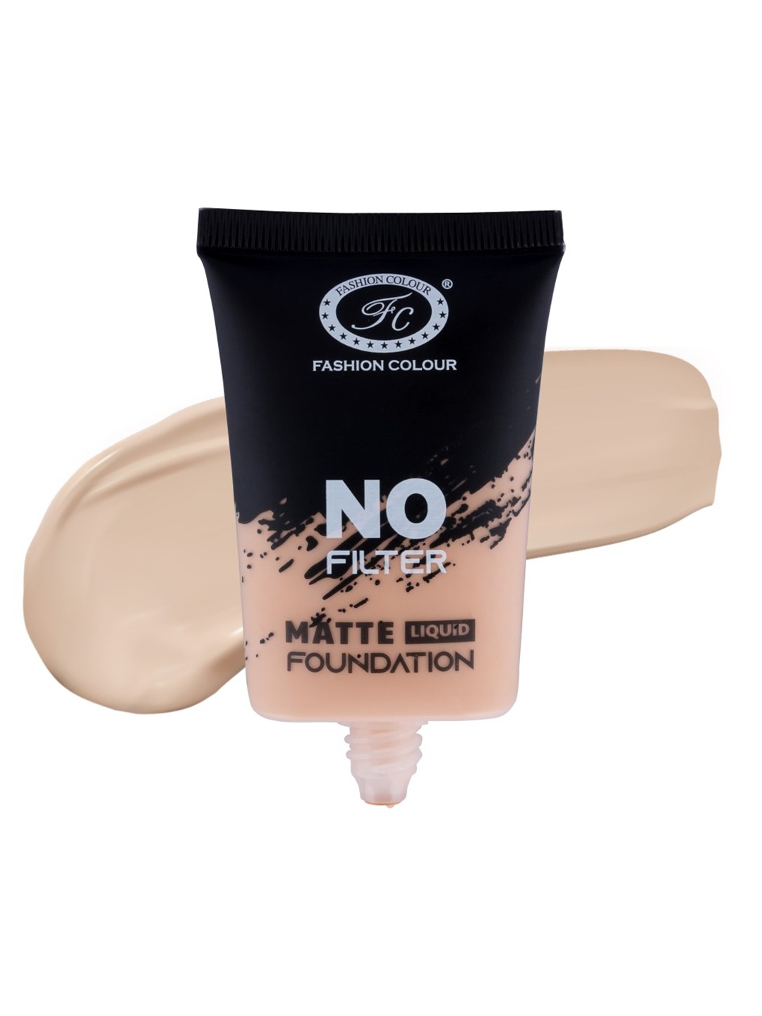 

Fashion Colour No Filter Matte Liquid Foundation- 40 g- Pearl White 01, Beige